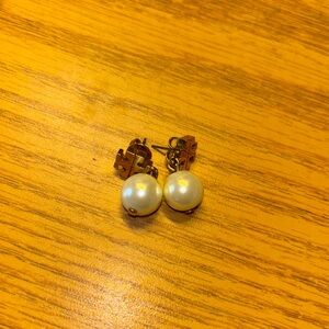 Tory Burch pearl earrings